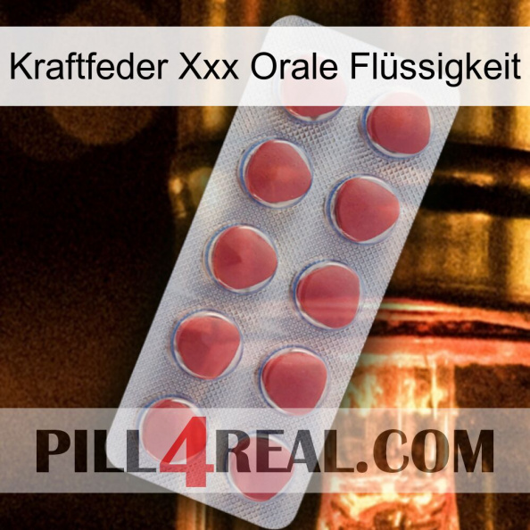 Kraftfeder Xxx Orale Flüssigkeit 18
